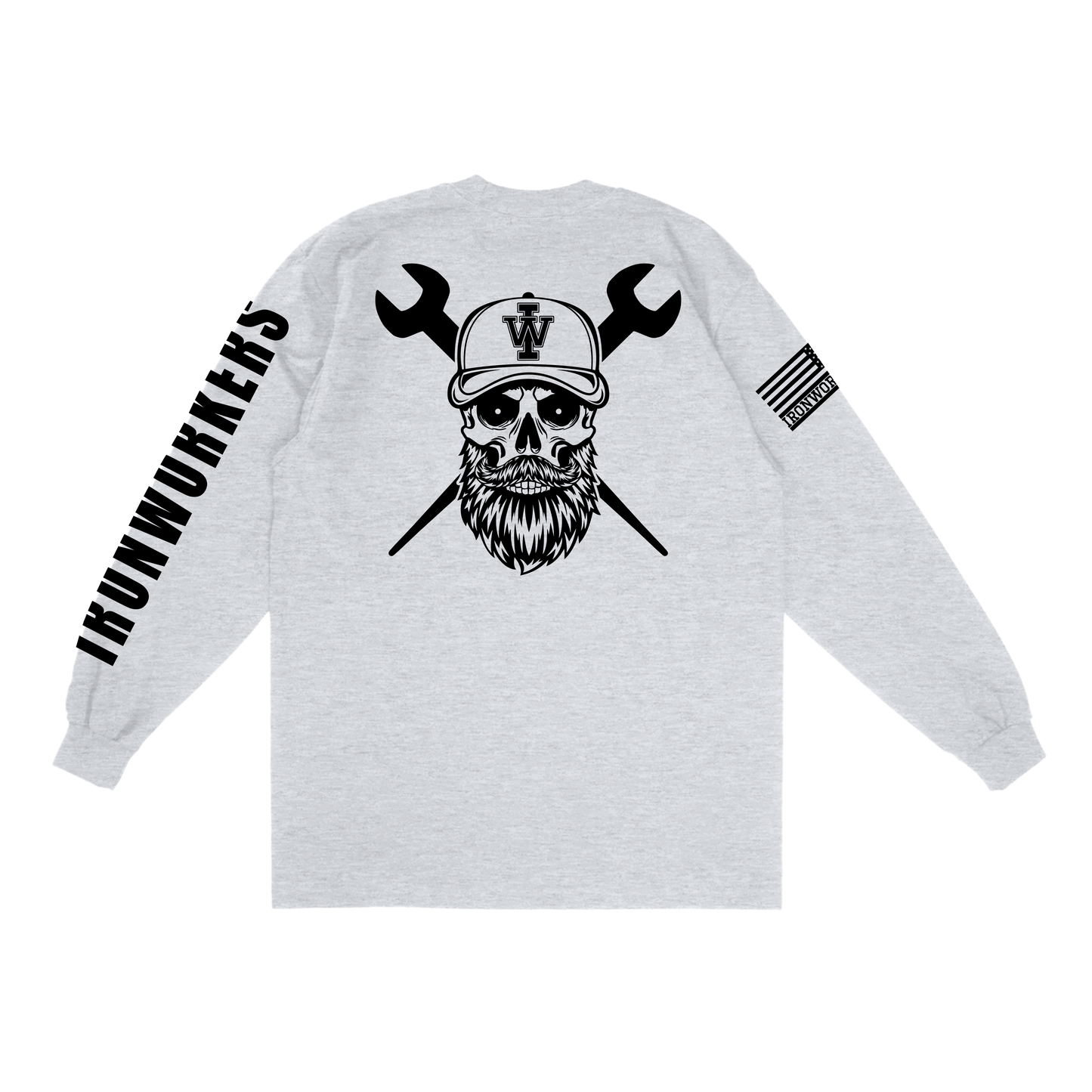 Bearded Long Sleeve T-Shirt