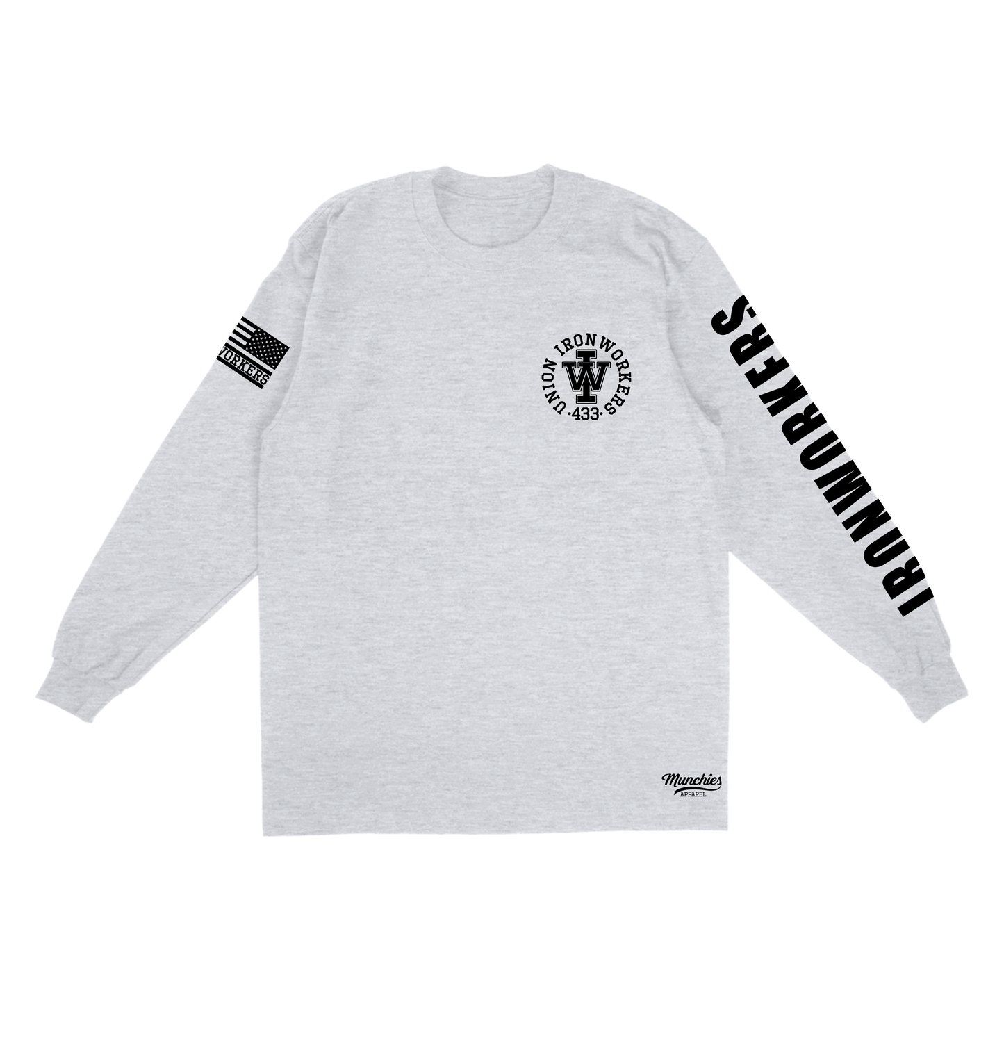 Bearded Long Sleeve T-Shirt