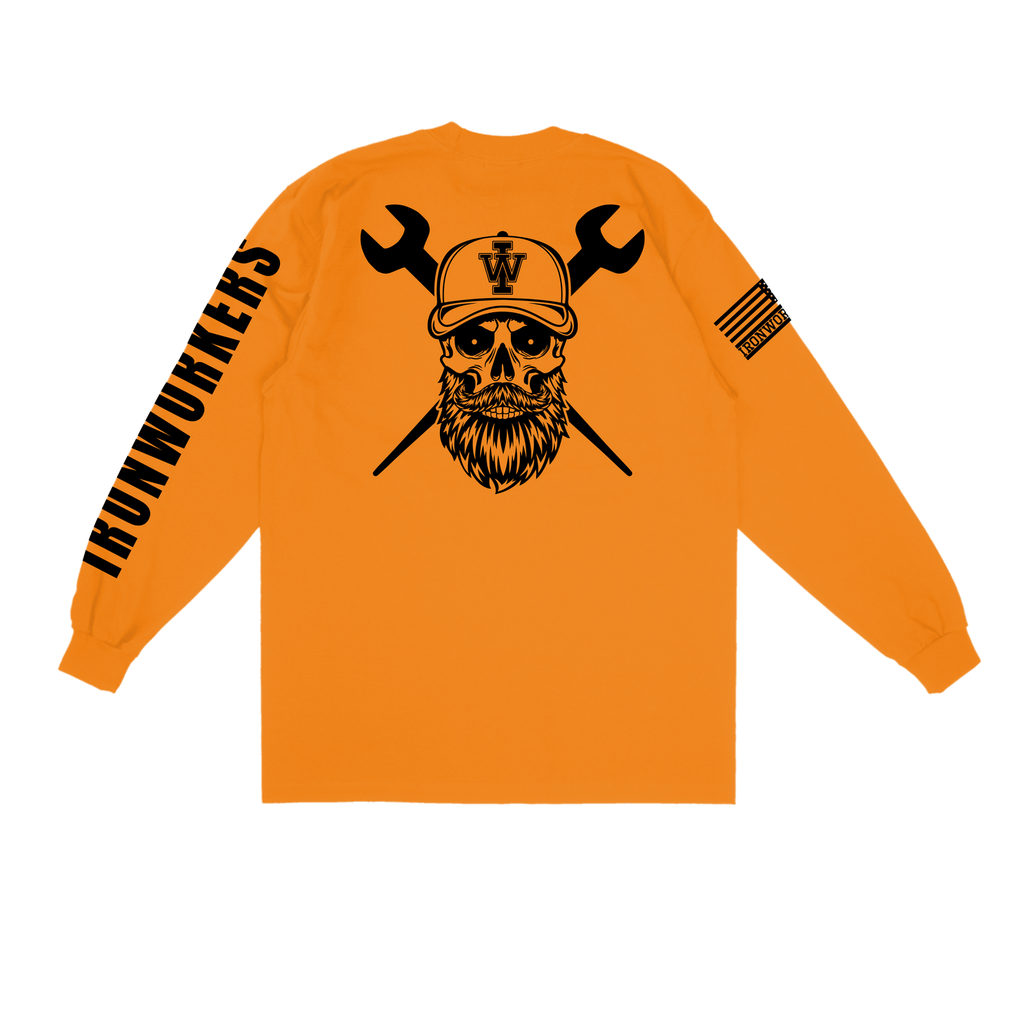 Bearded Long Sleeve T-Shirt