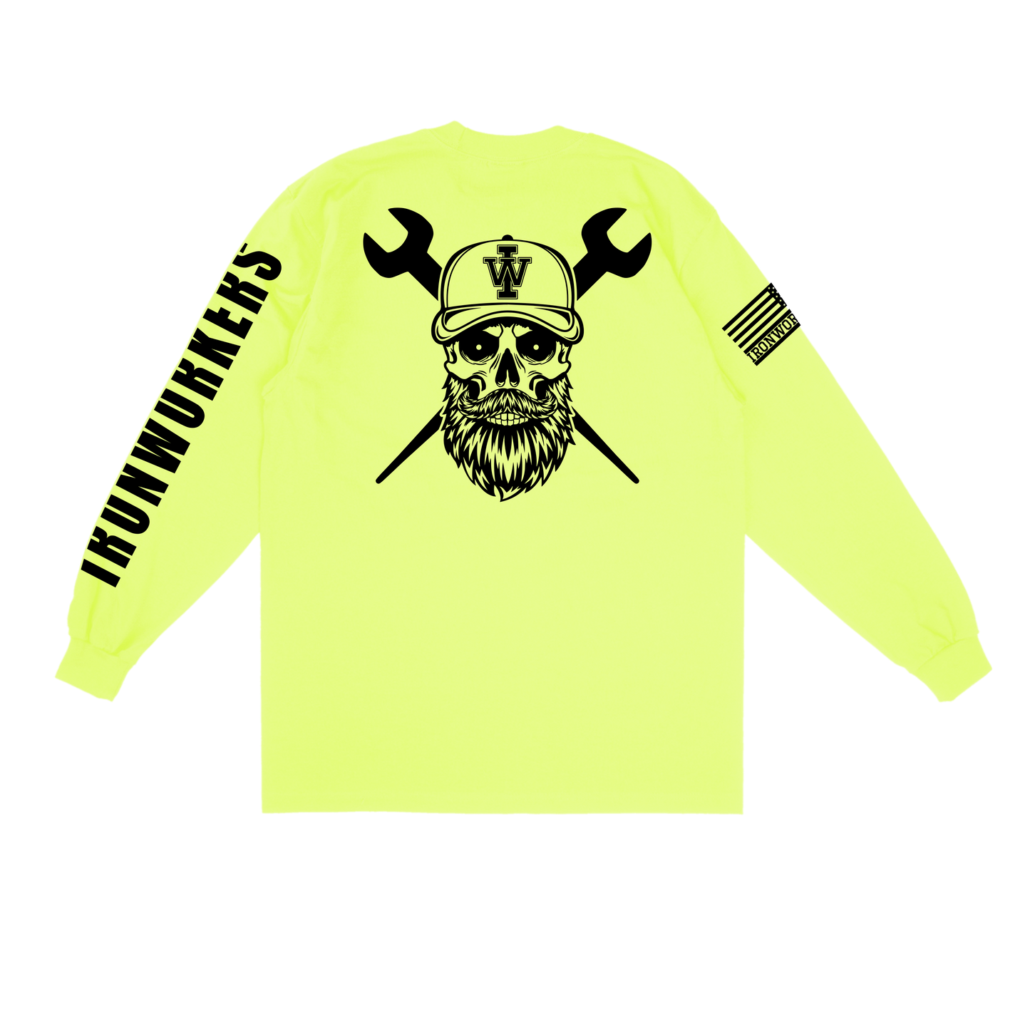 Bearded Long Sleeve T-Shirt