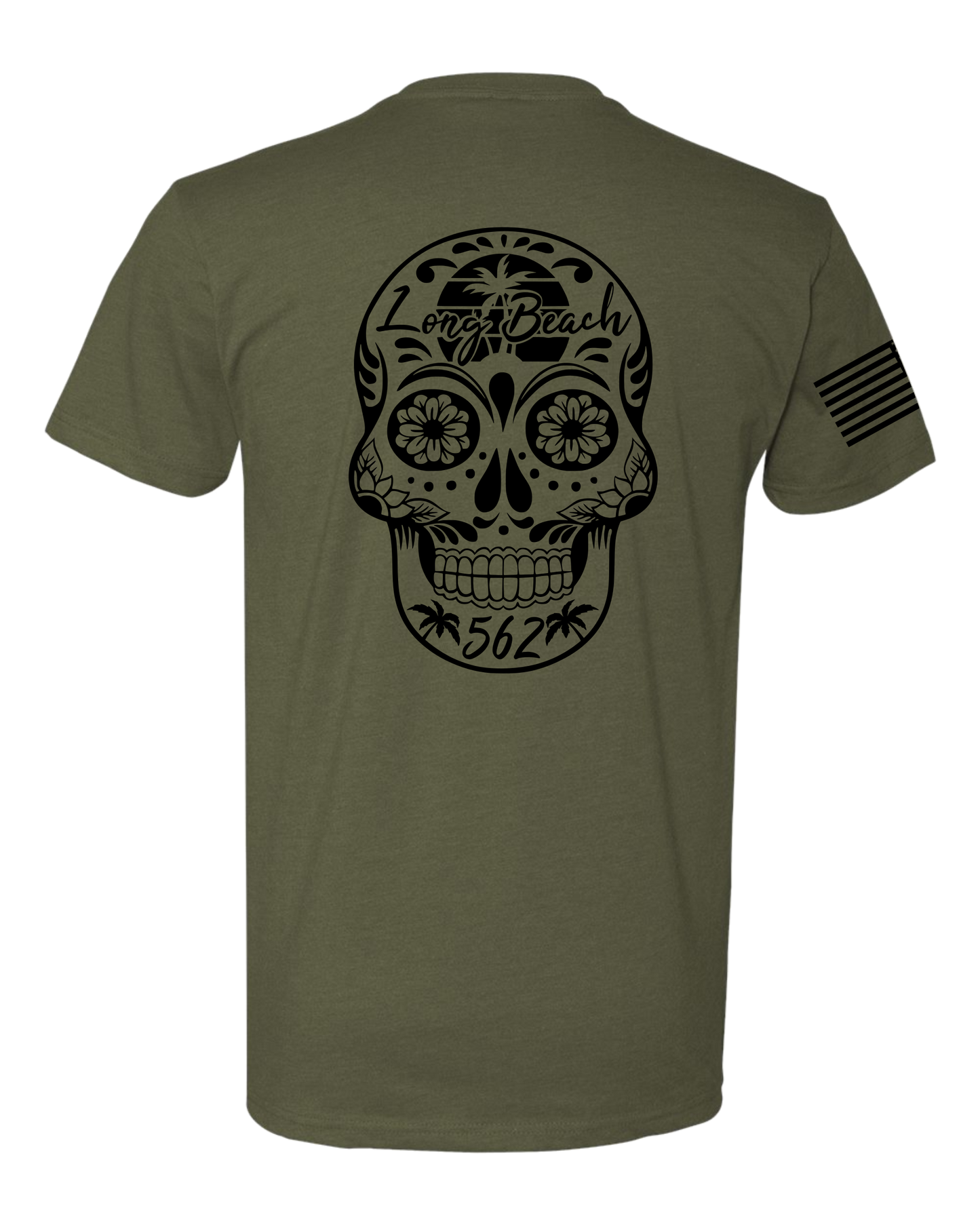 LB Sugar Skull Fitted T-Shirt
