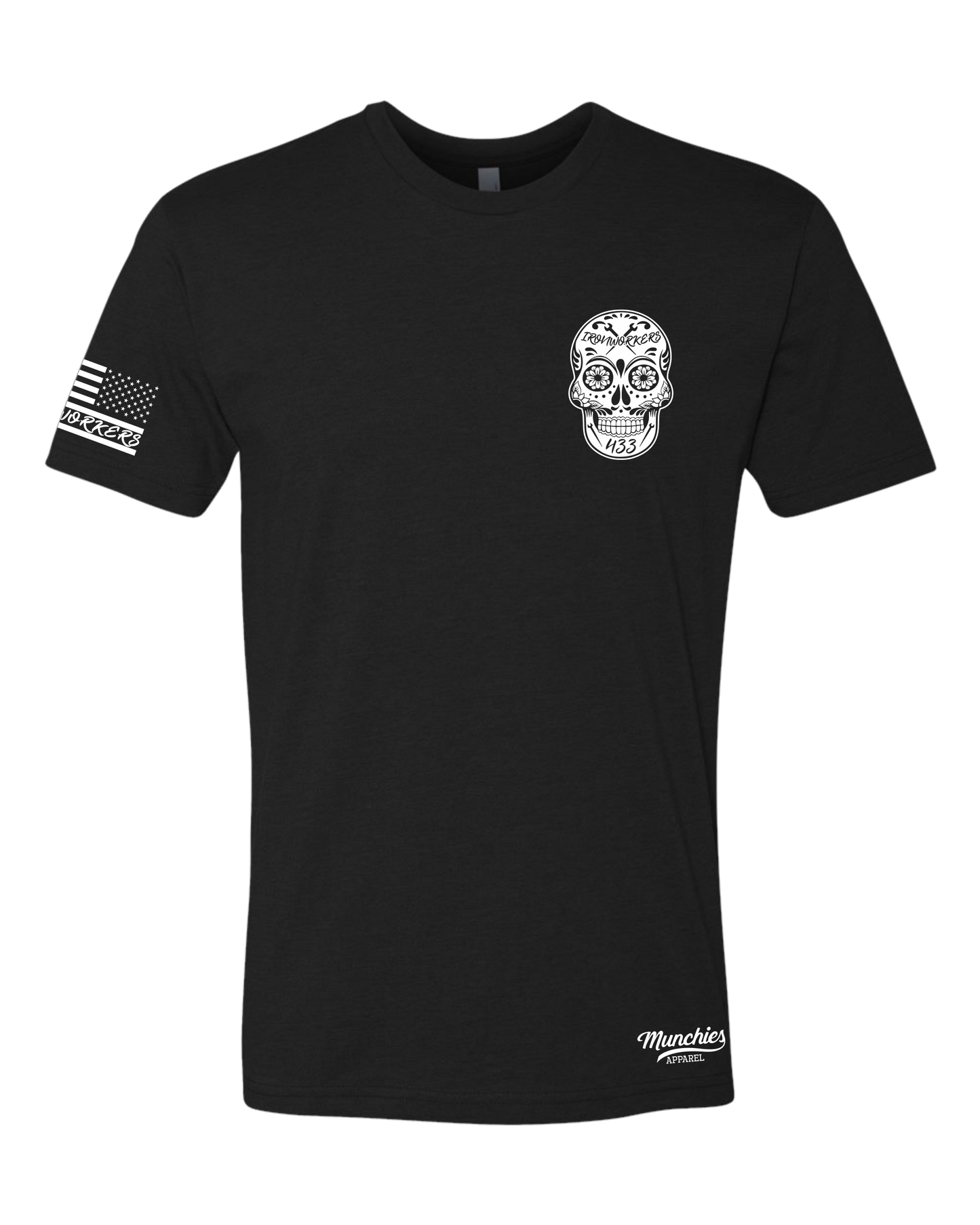 Sugar Skull Fitted T-Shirt