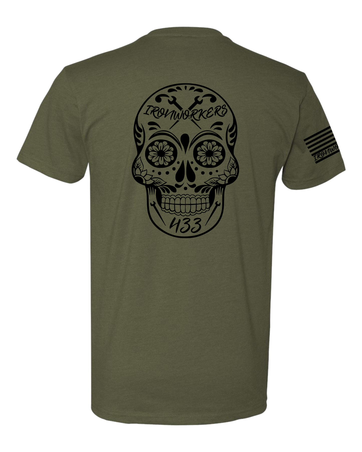 Sugar Skull Fitted T-Shirt