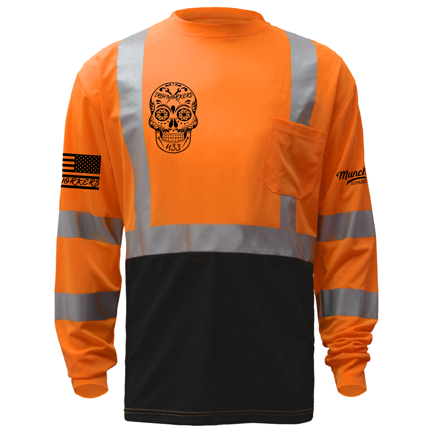 Sugar Skull Hi Vis Shirt