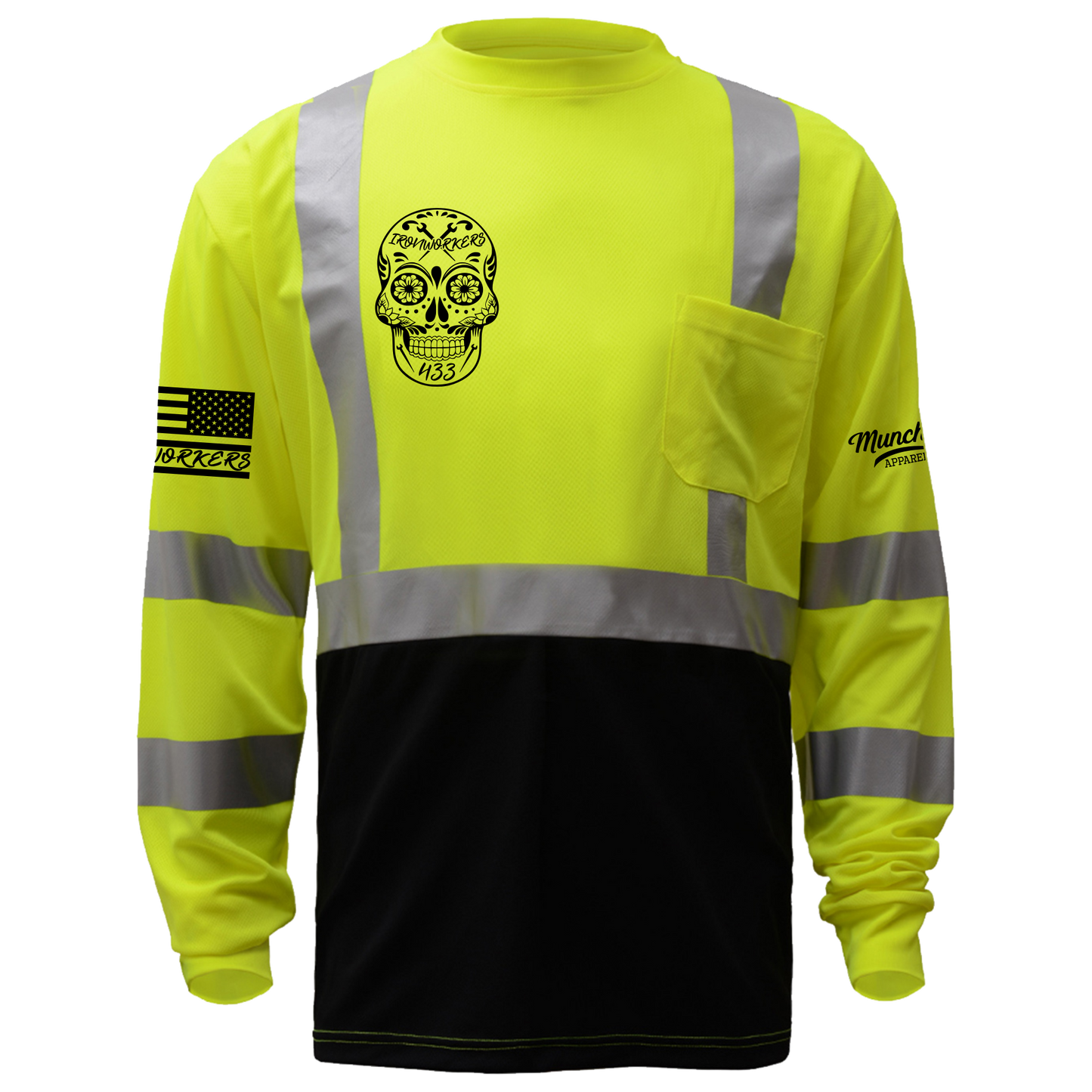 Sugar Skull Hi Vis Shirt