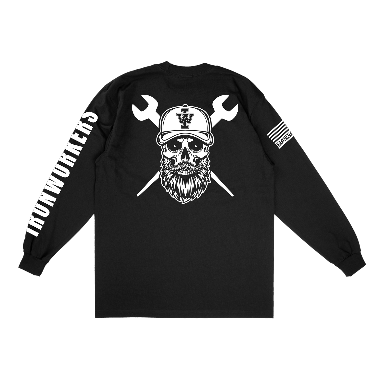 Bearded Long Sleeve T-Shirt