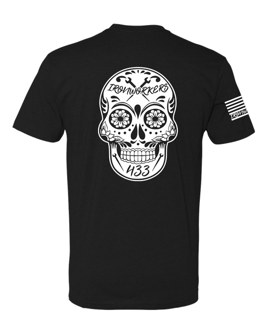 Sugar Skull Fitted T-Shirt